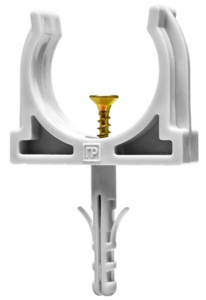 Изображение товара Клипса Промрукав PR13.0310 для труб 32 мм, упаковка 10 шт