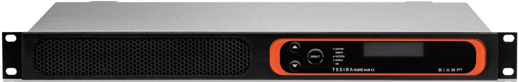 

Аудиопроцессор BIAMP TesiraFORTE AVB CI 912.0395.900/911.0395.900 12 вх. с AEC, 8 вых. (Euroblock); 128 х 128 AVB; 8 CH по USB; OLED-дисплей, Ethernet, TesiraFORTE AVB CI
