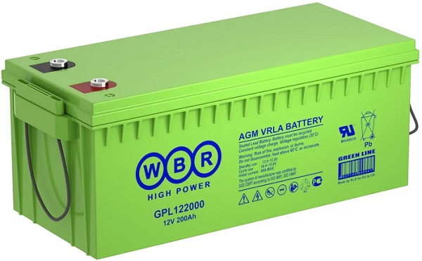 

Аккумулятор WBR GPL121200 WBR 120Ач, GPL121200 WBR