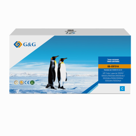Изображение товара Тонер-картридж G&G GG-C9731A для HP Color LaserJet