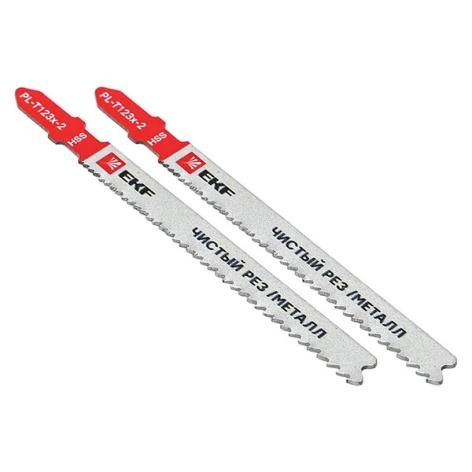 Изображение товара Пилка EKF pl-t123x-2 для чистого реза металла и алюминия
