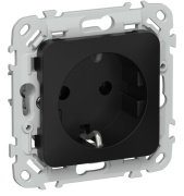 фото Розетка с заземлением  IEK FI-R11-16-K02