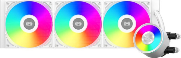 Изображение товара Система охлаждения PCCooler DA360 Pro ARGB WH для процессоров AM4, LGA1151 и др