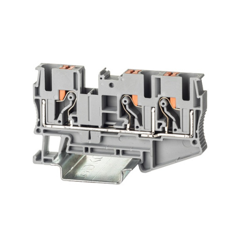 Изображение товара Проходная клемма DKC VPR-6-TWIN-GY для безопасного соединения проводов