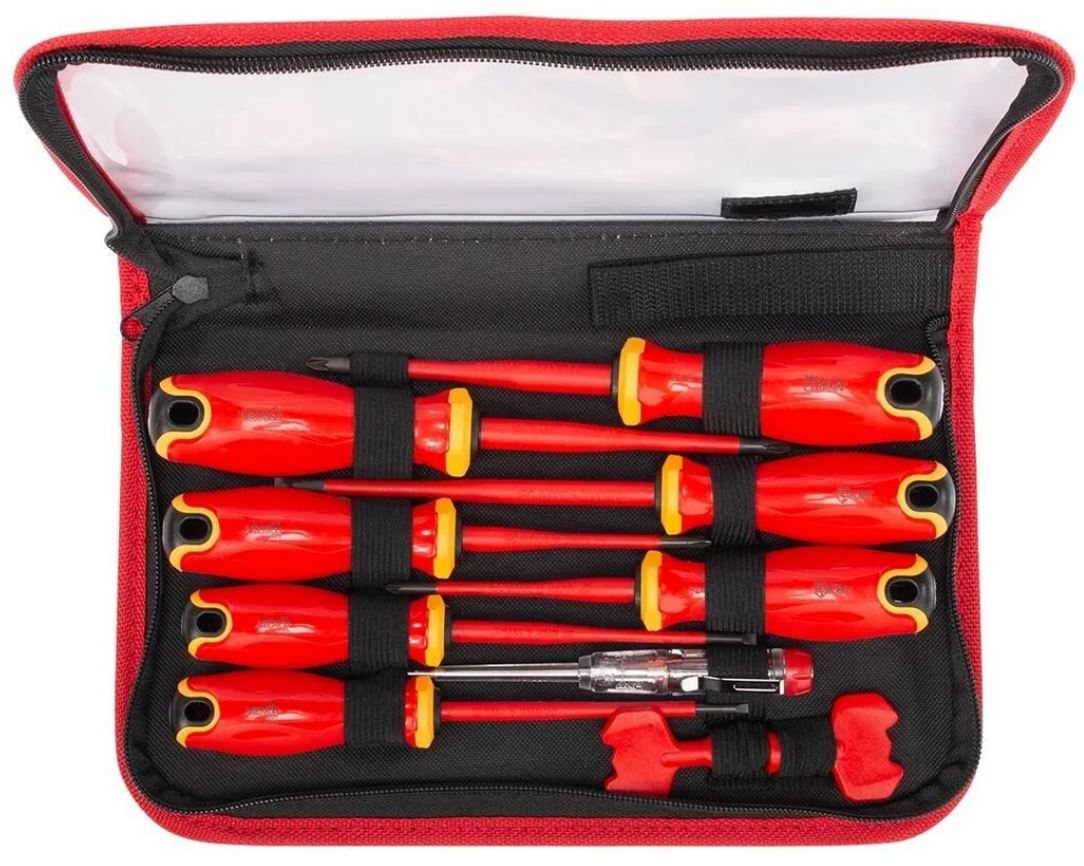 

Набор отверток КВТ 103017 диэлектрических НИО-2210к серия СЛИМ, 103017