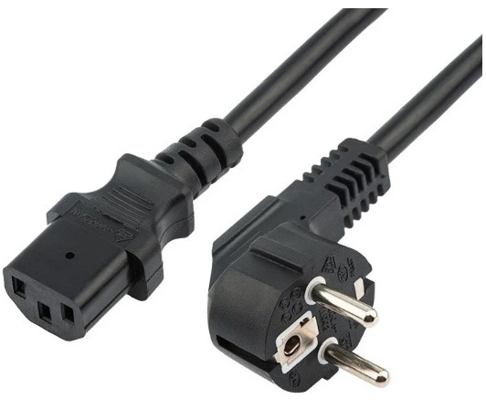 

Кабель питания Rexant 04-2731 СЕЕ 7/7 (Schuko) - IEC 320 C13 3x0,75мм2, длина 0,6м, 04-2731