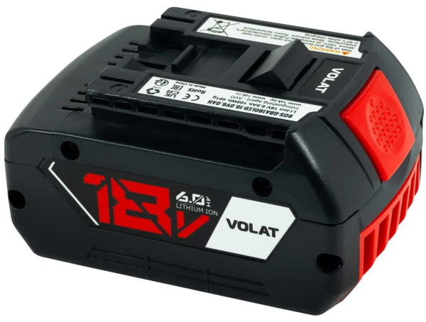 Изображение товара Аккумулятор VOLAT VT-BOS-GBA180-18.0V6.0AH для электроинструментов