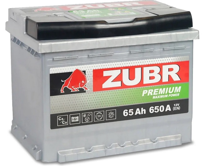 

Батарея ZUBR ZP651 Premium 65Ah L+ (низкий), ZP651