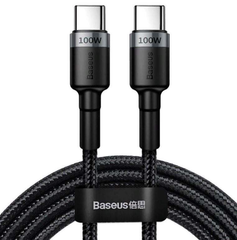 

Кабель Baseus CATKLF-ALG1 Cafule 2m Gray/Black, CATKLF-ALG1