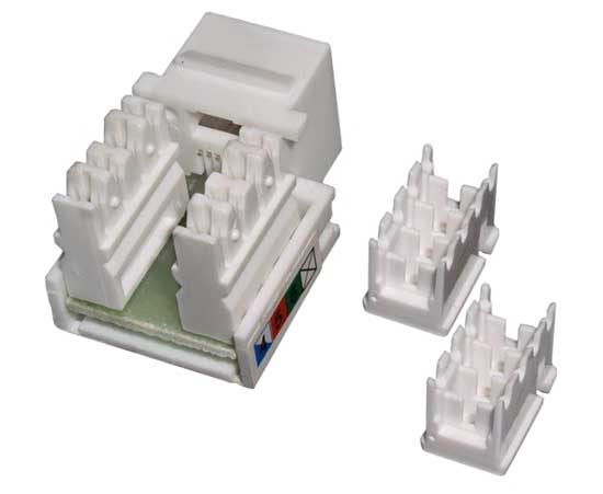 

Модуль MDX MDX-KEY12-U5e Keystone, RJ12, кат.5E, UTP, 90 градусов, MDX-KEY12-U5e