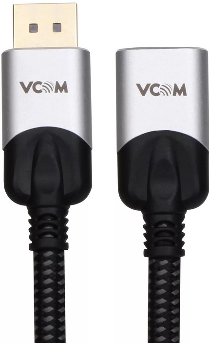 

Кабель интерфейсный DisplayPort- DisplayPort VCOM CG635F-1.0 v1.4, 8K@60Hz, 1m, CG635F-1.0