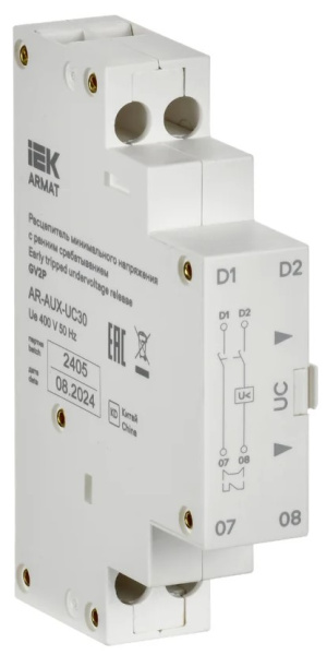 фото Расцепитель минимального напряжения  IEK AR-AUX-UC30 в Уфе