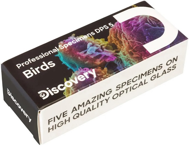 

Набор микропрепаратов Levenhuk Discovery Prof DPS 5. «Птицы» 78414 Levenhuk, Discovery Prof DPS 5. «Птицы»