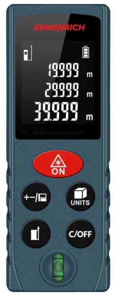 Изображение товара Лазерная рулетка Ermenrich Reel PLUS GK100 высокая точность измерения 100 м