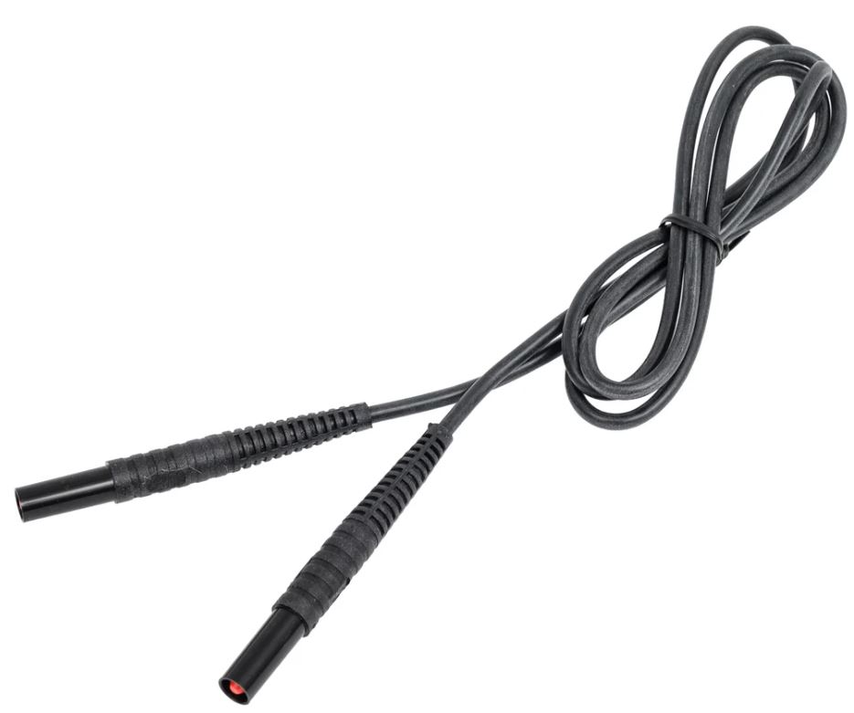 

Провод Sonel WAPRZ1X2BLBB измерительный 1,2м с разъёмами "банан" чёрный, WAPRZ1X2BLBB