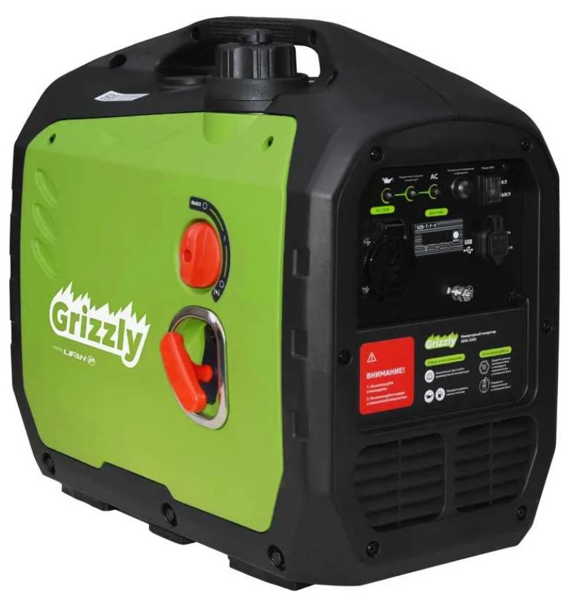 

Генератор инверторный Grizzly GEIG-2000, GEIG-2000