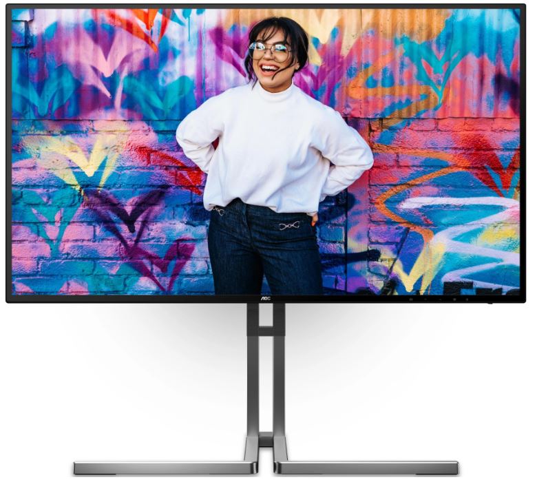 

Монитор 27" AOC U27U3CV 3840x2160, Nano IPS, 400cd, 1300:1, 50M:1, 4ms, 178гр/178гр, 60Hz, 2*HDMI, DP, LAN, SPK, pivot, black, U27U3CV