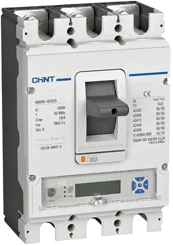 Изображение товара Автоматический выключатель CHINT 271394 литой корпус 3 полюса 160А