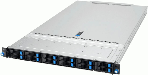 Изображение товара Серверная платформ ASUS RS700A-E13-RS12U двухпроцессорная 1U для хранения и вычислений