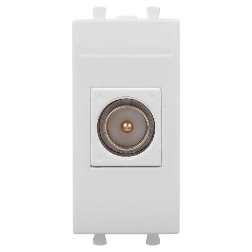 

Розетка DKC 4400501 модульная, TV, одиночная, "Белое облако", 1 модуль, "Avanti", 4400501