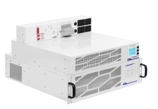 

Источник бесперебойного питания Ippon Na+ RTA 6K 2049886 6000Вт 6000ВА белый, Na+ RTA 6K