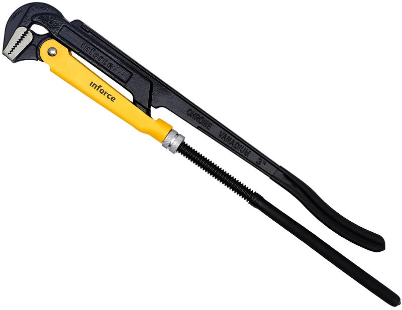 

Ключ Inforce 06-05-117 трубный рычажный №4, тип L, 06-05-117