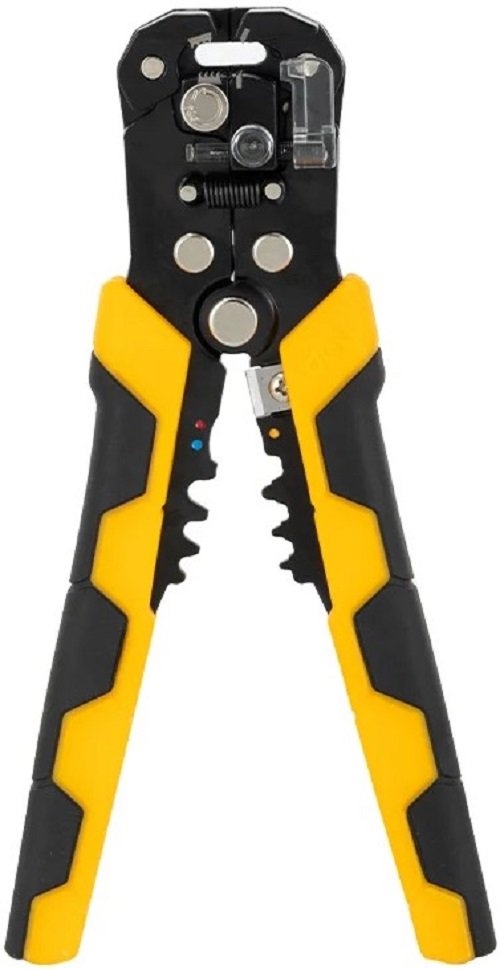 

Стриппер Deli DL2018 многофункциональный для зачистки проводов 3-в-1 175мм, диапазон зачистки 0,6-2,6 мм, пружина с автоматическим возвратом, DL2018