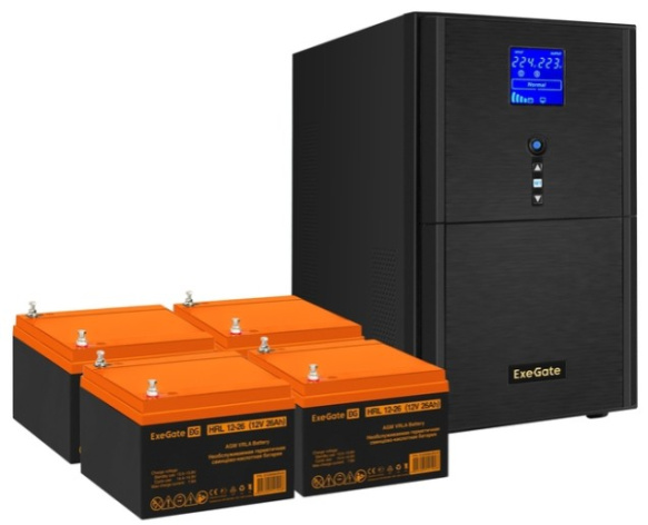 фото Комплект  Exegate SineTower SZ-3000.LCD.AVR.3SH.1C13.RJ.USB в Красноярске