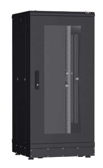 

Шкаф напольный 19", 33U TLK TFR-336010-GMMM-R2-BK дверь со стеклом и металлическая, металлические стенки, Ш600хВ1610хГ1000мм, в разобранном виде, черн, TFR-336010-GMMM-R2-BK