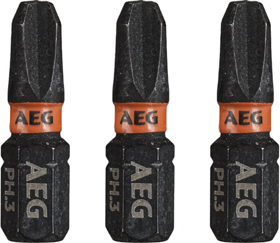 

Бита AEG AAK253PZ3 4932479172 ударные 3шт. PZ3х25mm, AAK253PZ3