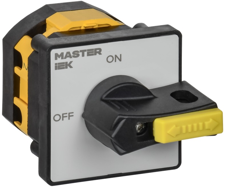 

Переключатель кулачковый IEK MI-CS10-016-273 стандартная рукоятка 16А схема 273, MI-CS10-016-273