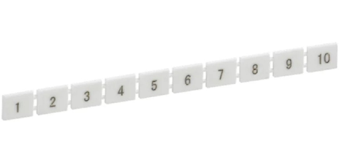 

Маркировка для клемм IEK UKZ20D-41XX-MK СМК серии 222-41ХХ (50шт/упак), UKZ20D-41XX-MK