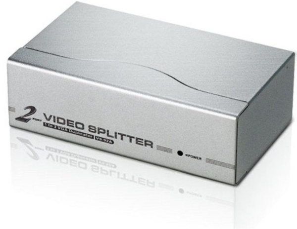 Изображение товара Разветвитель видеосигнала Aten VS92A-AT-G для двух мониторов VGA/XGA/SVGA