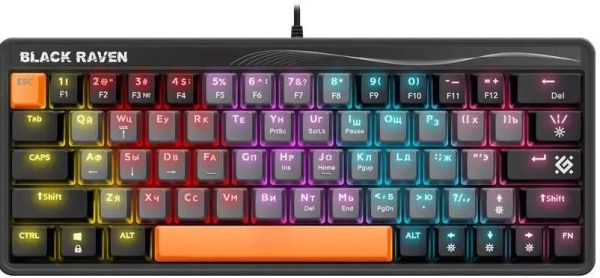 фото Клавиатура  Defender Black Raven GK-417 в Красноярске
