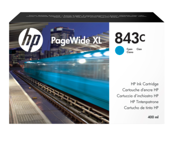 

Картридж HP 843C C1Q66A с голубыми чернилами 400 мл для PageWide XL 5000/4x000, 843C