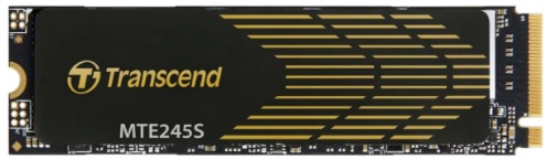 

Накопитель SSD M.2 2280 Transcend TS4TMTE245S 245S 4TB PCIe Gen4x4 NVMe 3D TLC 5300/4000MB/s IOPS 390K/630K 2400 TBW MTBF 2M, TS4TMTE245S