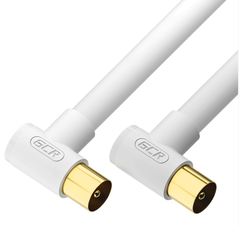 

Кабель антенный Greenconnect GCR-52335 5.0m (коаксиальный) TV M угловой / TV M угловой, GCR-52335
