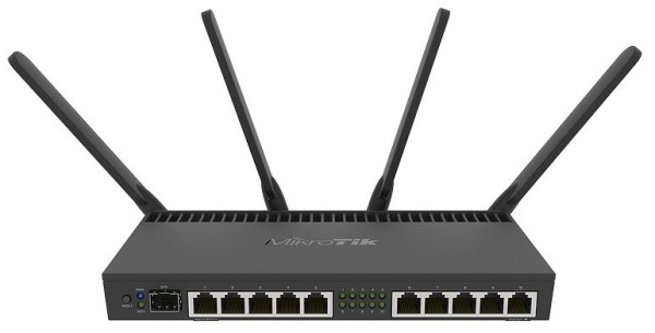 Изображение товара Мощный маршрутизатор Mikrotik RB4011iGS+5HacQ2HnD-IN для офисов и дома