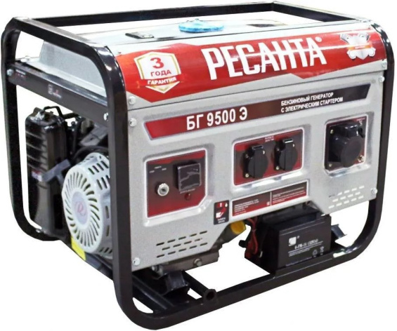 Изображение товара Генератор Ресанта БГ 9500 Э