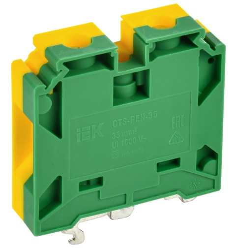 Изображение товара Клемма винтовая IEK YCT11-02-K52-035 для электромонтажа