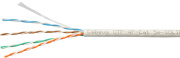 фото Кабель витая пара U/UTP 5e кат. 4 пары  Cabeus UTP-4P-Cat.5e-SOLID-GY-50