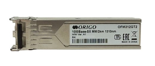 Изображение товара Трансивер ORIGO OFM312GT2/A1A SFP для многомодового кабеля LC 2 км