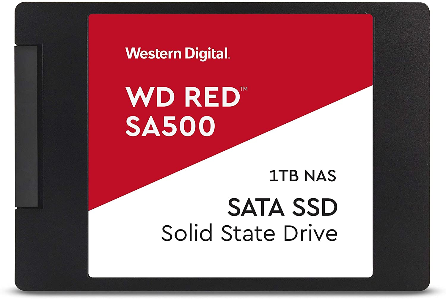 

Накопитель SSD 2.5'' Western Digital WDS100T1R0A WD Red SA500 1TB SATA 6Gb/s TLC 560/530MB/s IOPS 95K/85K MTTF 2M, WDS100T1R0A
