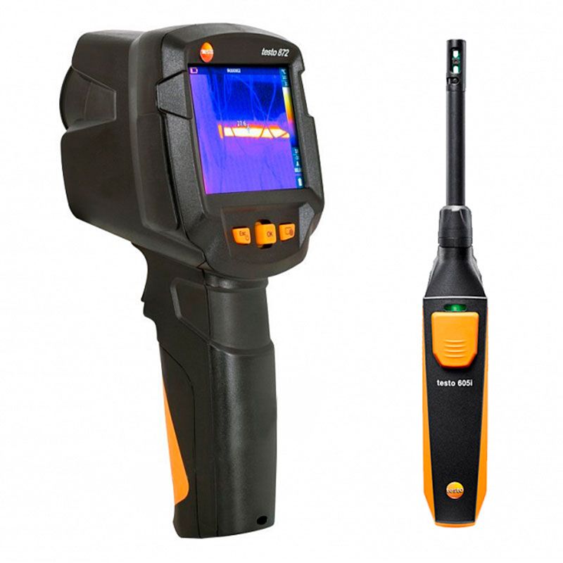 

Комплект Testo тепловизора 872 и смарт-зонда термогигрометра 605i, 0560 8724 Rohde Schwarz