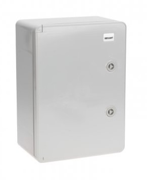 

Корпус Rexant 11-0401 пластиковый ЩМПп с монтажной панелью 350х250х150 мм ABS УХЛ1 IP65, 11-0401