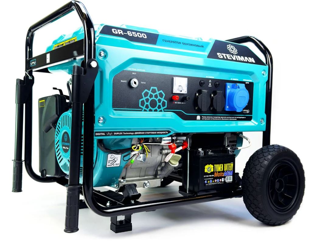 

Генератор бензиновый Steviman GR-6500, GR-6500