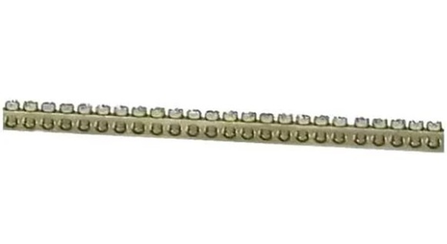 

Шина PEN "земля-ноль" EKF nv-k140 (6х9 мм) 1 метр 140 отв. для щитов Nova, Unix, Unix65, nv-k140