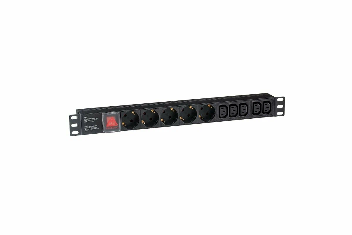 

Блок розеток Exegate ServerPro PDU-19H008 Al-5C135S-C14-SW EX280866RUS (19", 1U, Алюминий, 5 IEC 320 C13, 5 Schuko, С14, выкл. с подсветкой, черный, R, ServerPro PDU-19H008 Al-5C135S-C14-SW
