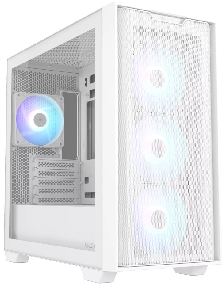 

Корпус mATX ASUS A21 PLUS 90DC00H3-B19010 без БП, боковая панель из закалённого стекла, USB 3.2, A21 PLUS