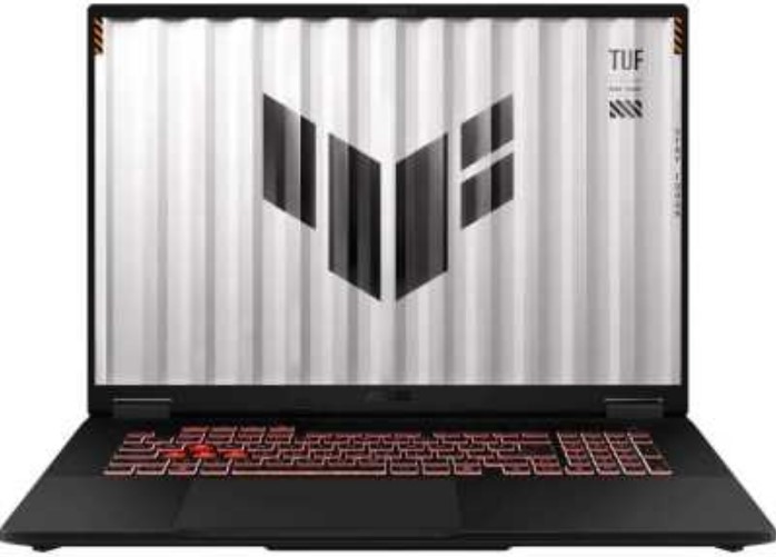 

Ноутбук ASUS TUF Gaming A18 FA808UH-S8033 90NR0NM1-M001R0 Ryzen 7 260/16GB/1TB SSD/RTX5050 8GB/18" WUXGA/144Hz/NoOS/Jaeger Gray, TUF Gaming A18 FA808UH-S8033